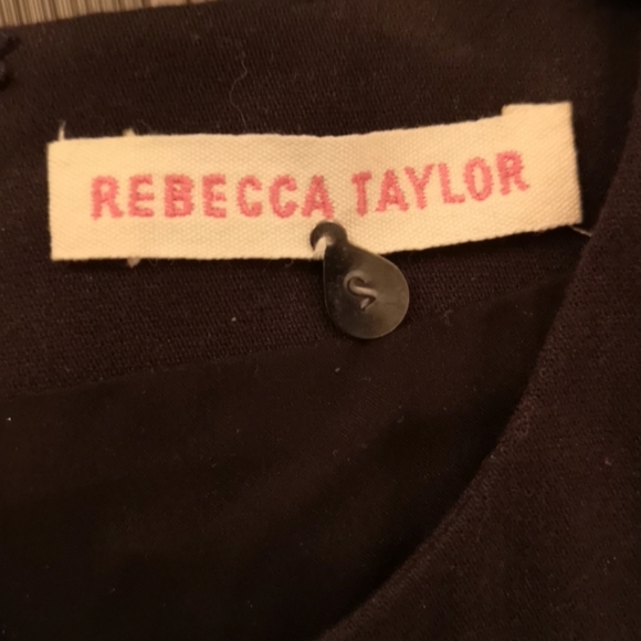 Rebecca Taylor black ruffle dress - Picture 3 of 3